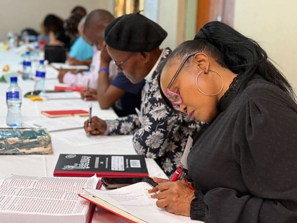 Group Work during the South African Chaplaincy training