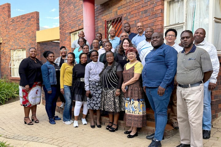 Participants in the South Africa chaplaincy program